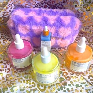 Truly bag and 4 serums